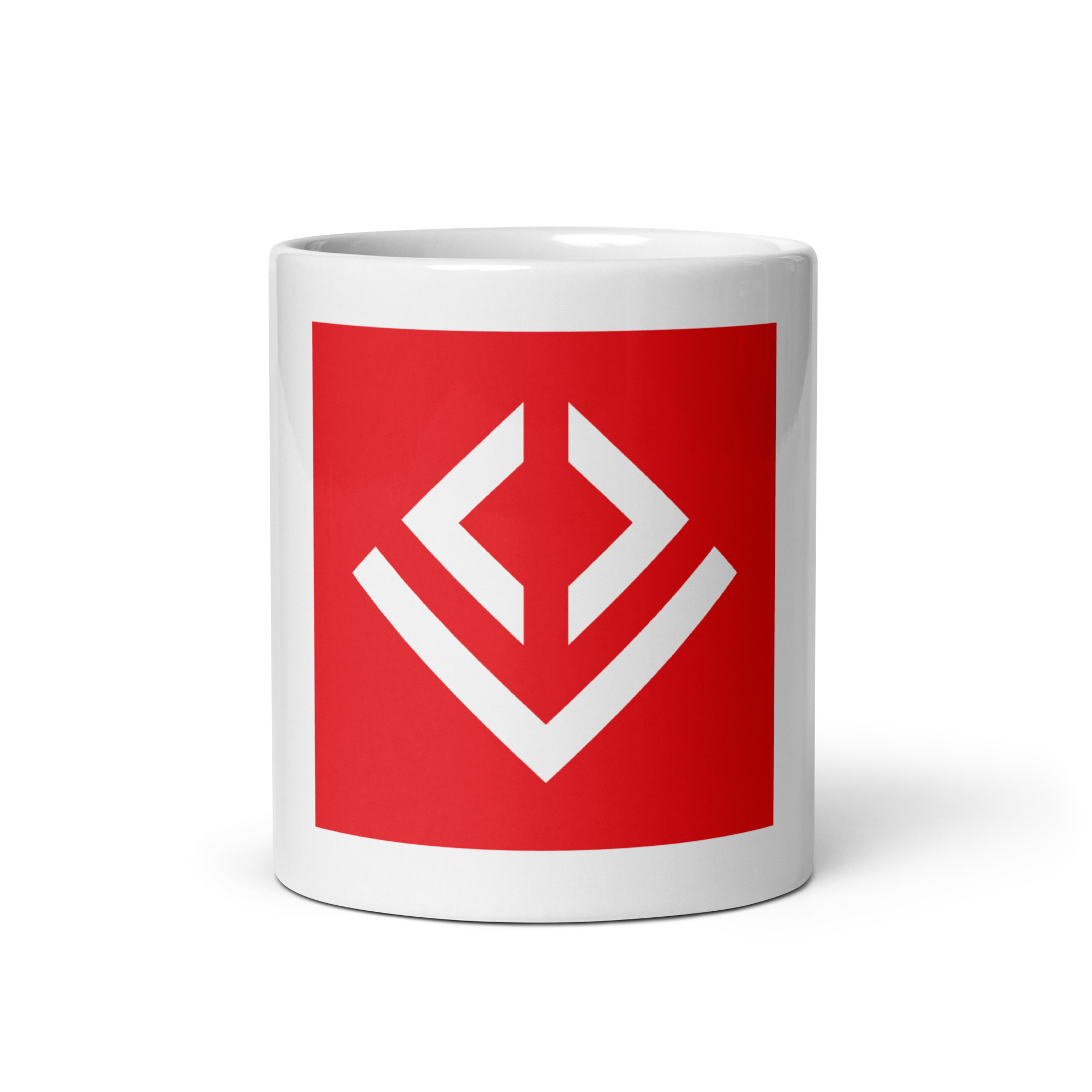Favicon White Glossy Mug - Image 4